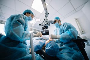 dentists performing treatments